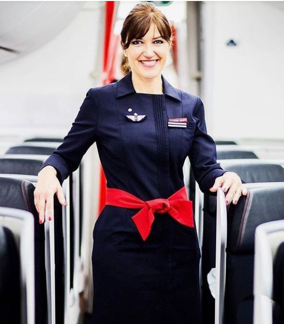 Air France Cabin Crew in uniform