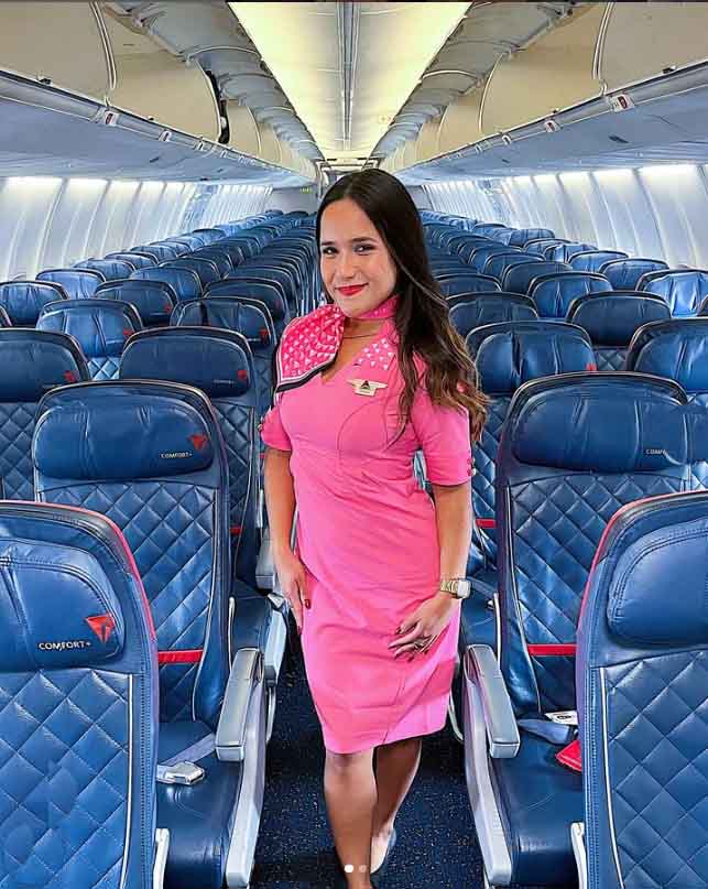 Aviation Uniforms. Delta Air Hostess